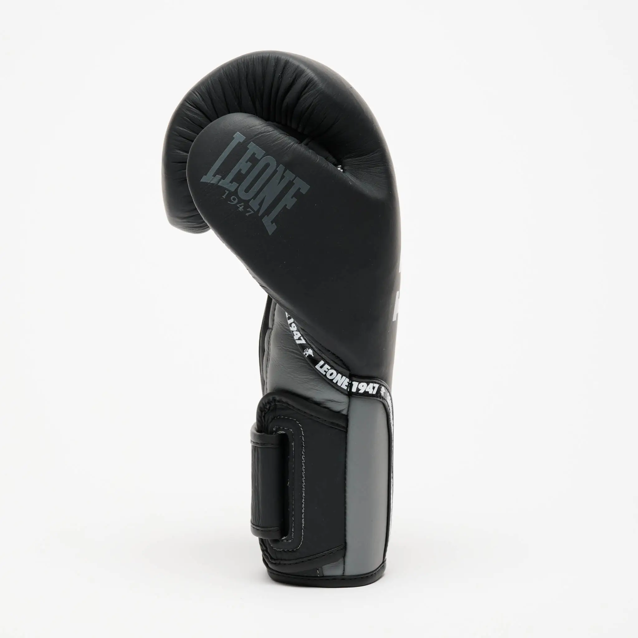 Guantoni da Boxe Leone 1947 Prodigy Nero GN117 per Sparring di Boxe, Kickboxing e Muay Thai.