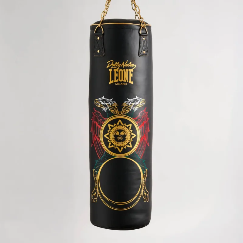 Sacco da Boxe Leone X Dolly Noire 30KG AT01DN Per allenamenti di Boxe , Kickboxing e Muay Thai. Sacco Boxe edizione limitata Leone 1947.