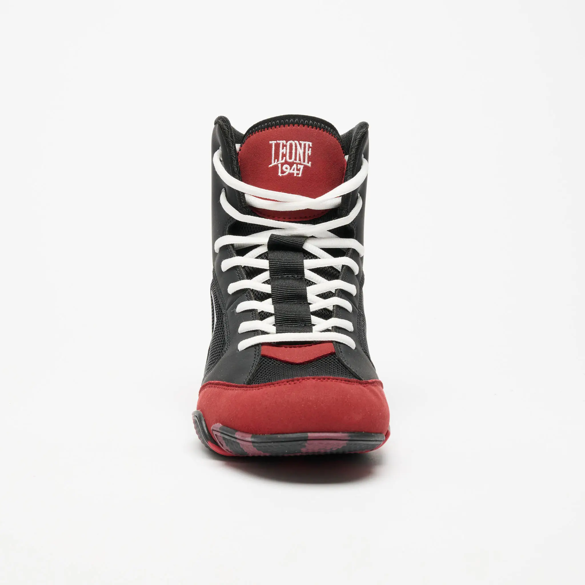 Scarpe Boxe Leone 1947 Premium Camo Nero/Cacao CL110 per allenamenti e match di Pugilato. Nuova collezione Leone 1947